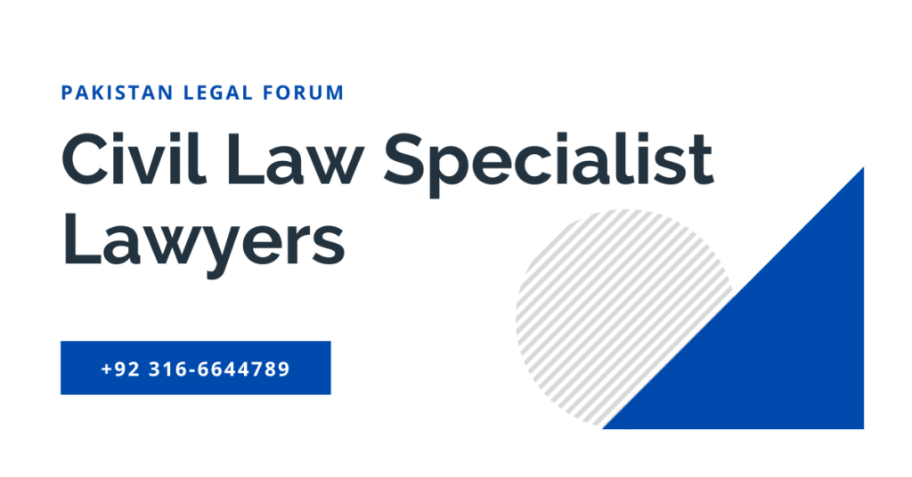 Civil Law Specialist Lawyers